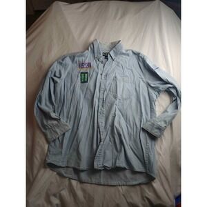 Rare Vintage Lockheed Martin Shirt Three Rivers Homeland Heroes Tour XL Blue